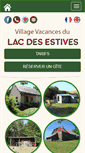 Mobile Screenshot of lac-estives.com